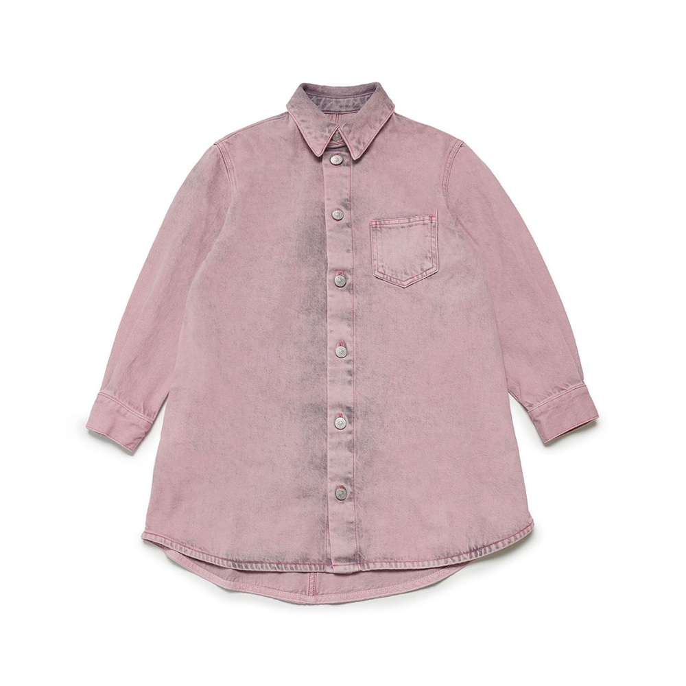 Mm6 pink denim dress size 10
